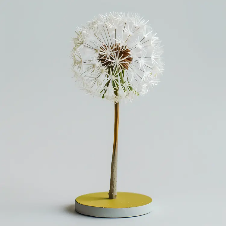 Delicate Dandelion on a Stand