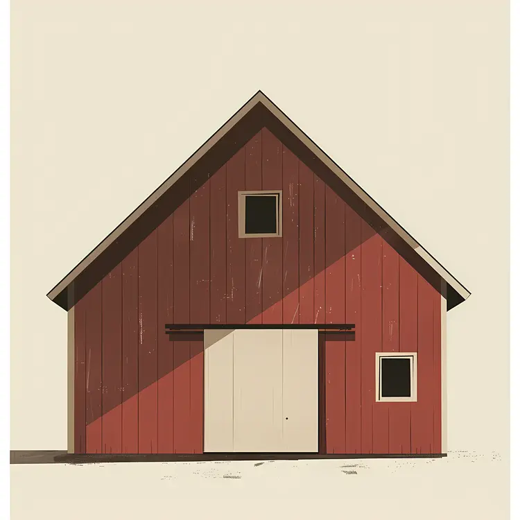 Small Red Barn