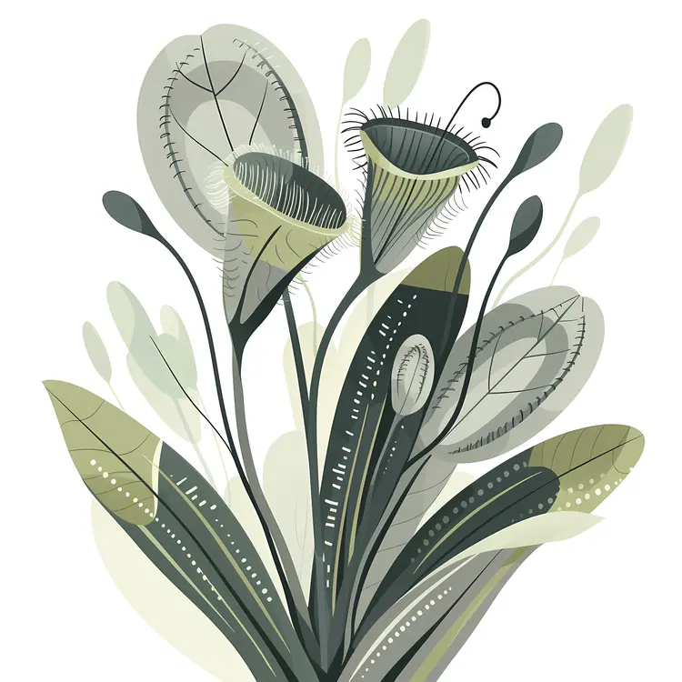 Illustration of Carnivorous Plant