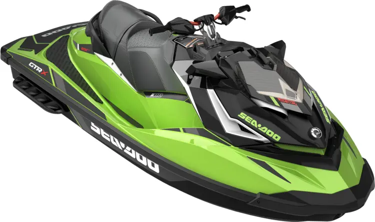 Green Sea-Doo Jet Ski for Water Adventures
