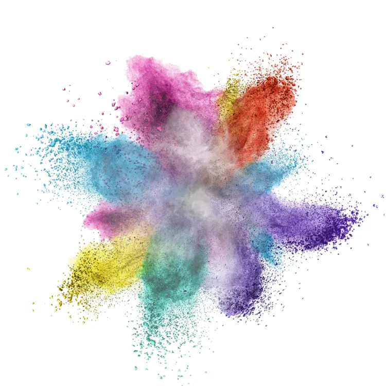 Colorful Powder Explosion