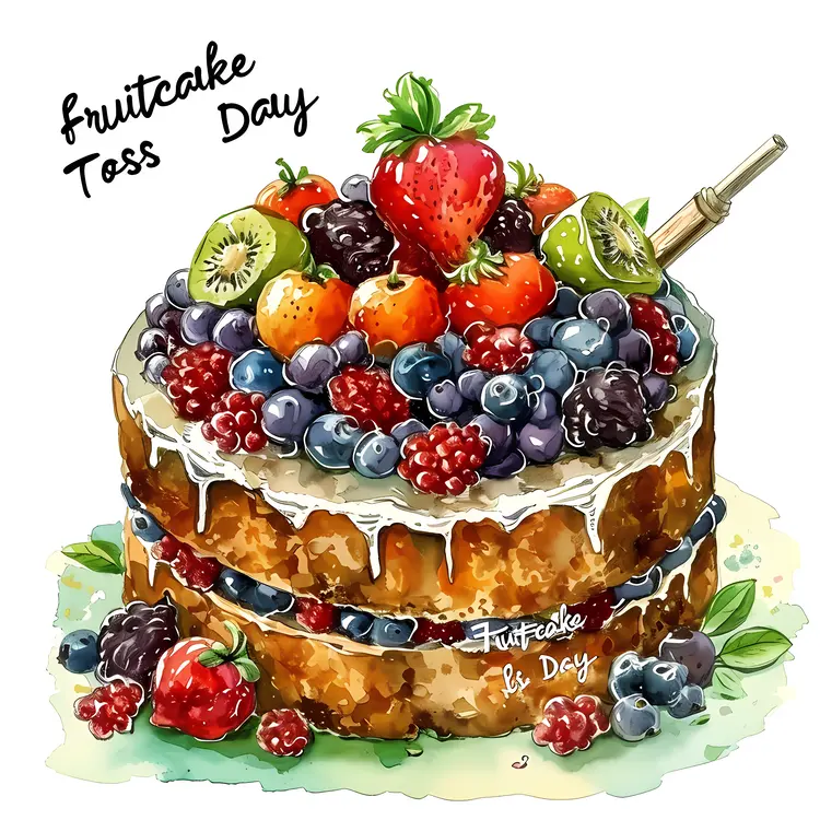 Fruitcake Toss Day Celebration