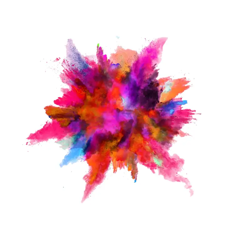 Colorful Paint Explosion