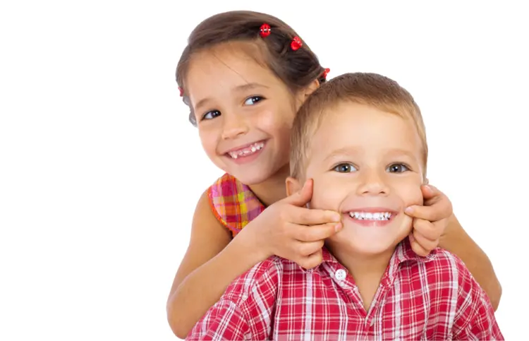 Two Happy Children