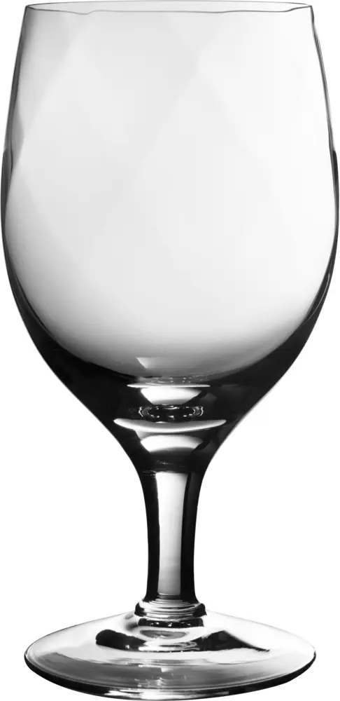 Empty Transparent Wine Glass