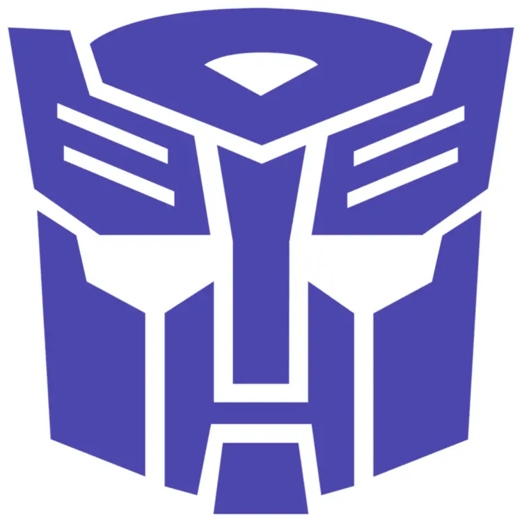 Blue Autobot Logo