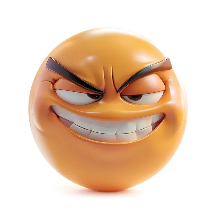 Mischievous Smiley Face