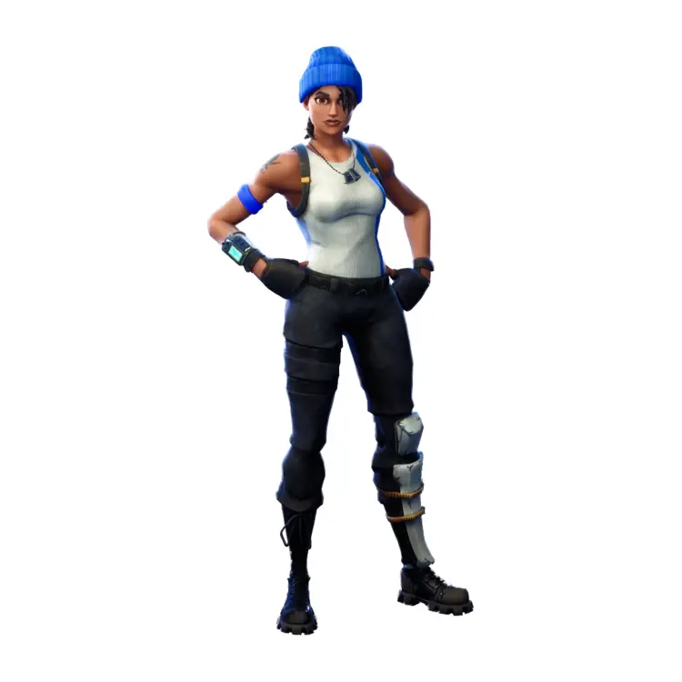 Standing Character in Game Pose
