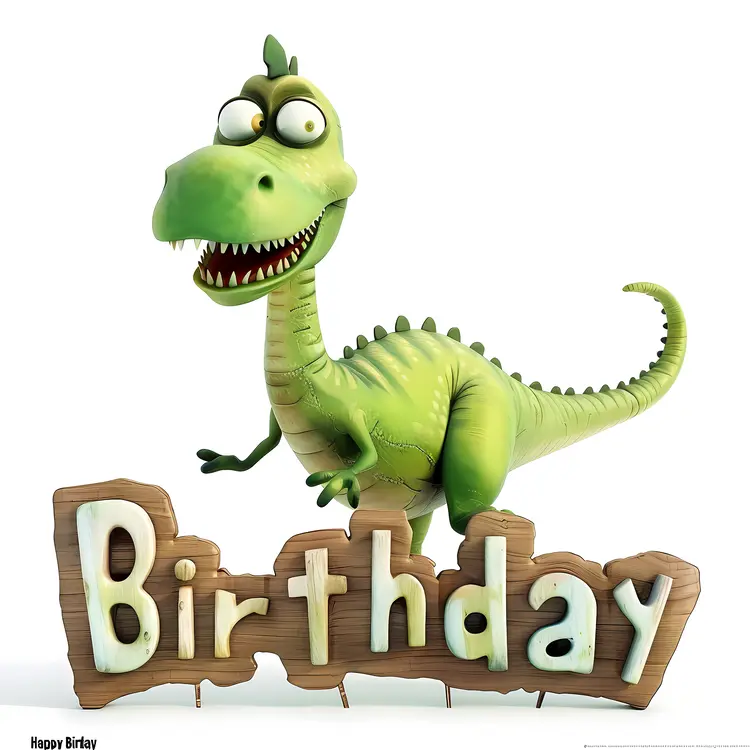 Green Dinosaur Birthday Celebration