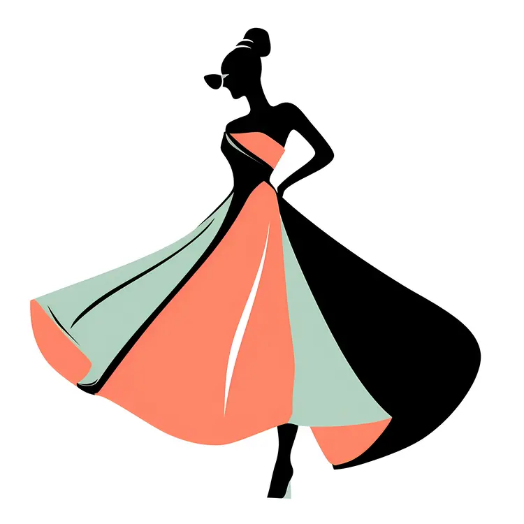 Stylish Colorful Dress