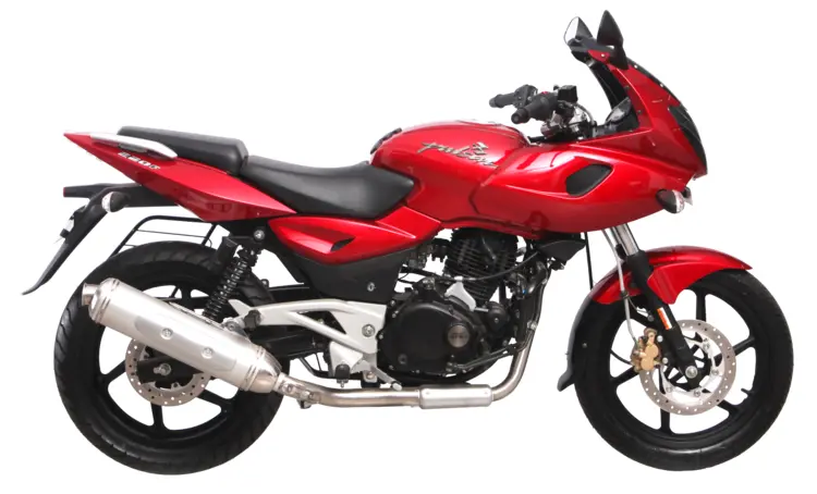 Red Motorcycle for Adventure