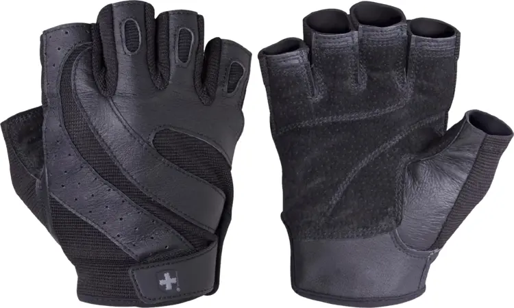 Black Fingerless Gloves for Sports and Fitness