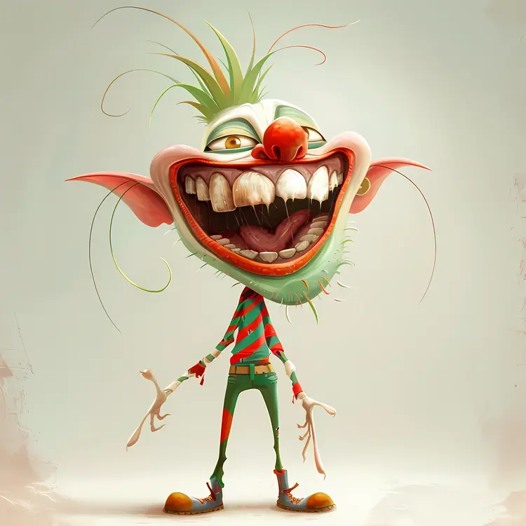 Laughing Elf-like Creature
