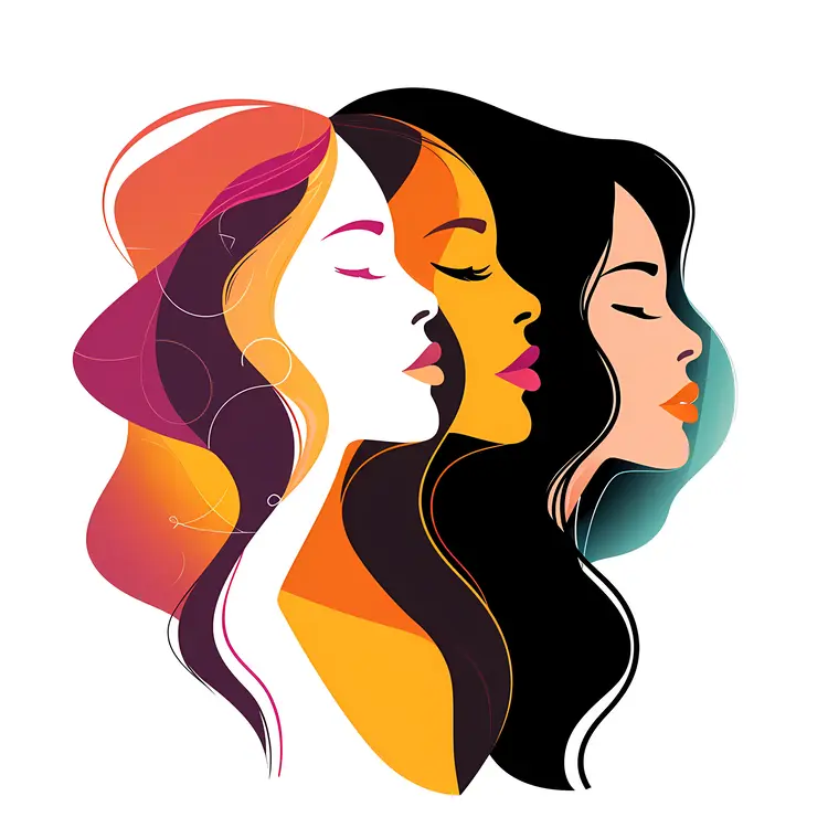 Three Women Profiles