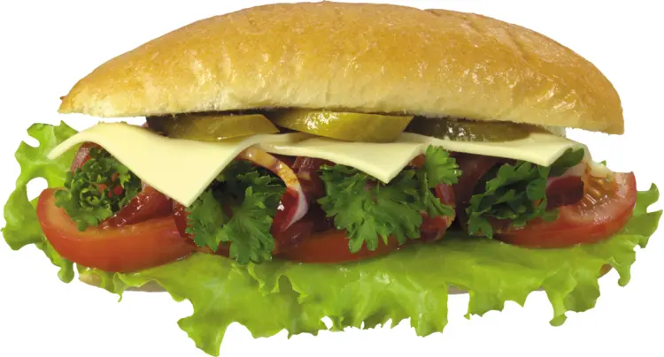 Delicious Vegetable Sandwich with Fresh Ingredients