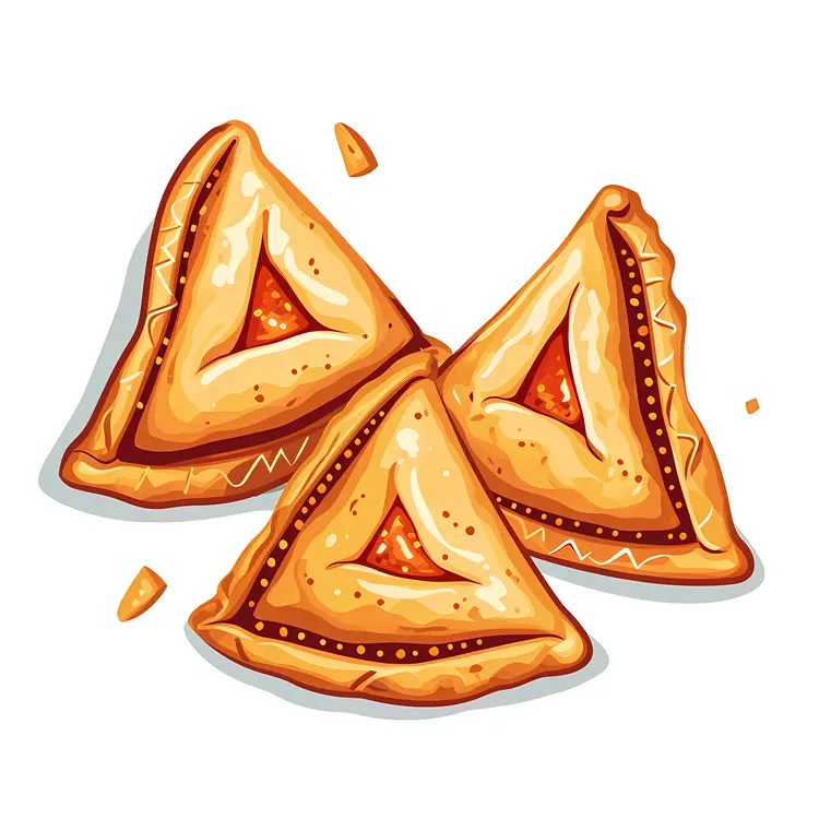 Delicious Triangle Pastries