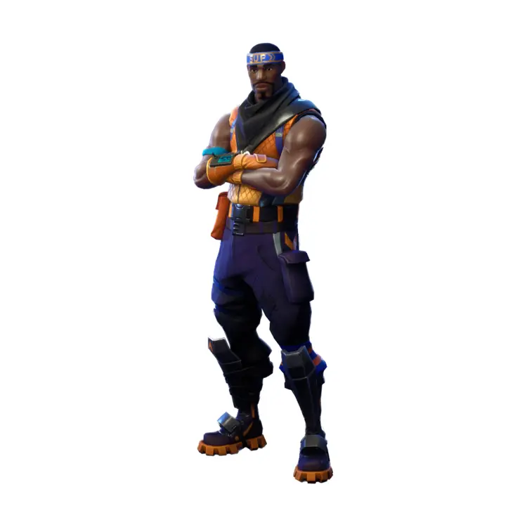 Fortnite Character in Military Outfit