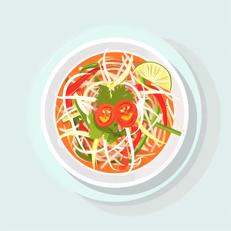 Fresh Vegetable Salad with Lime