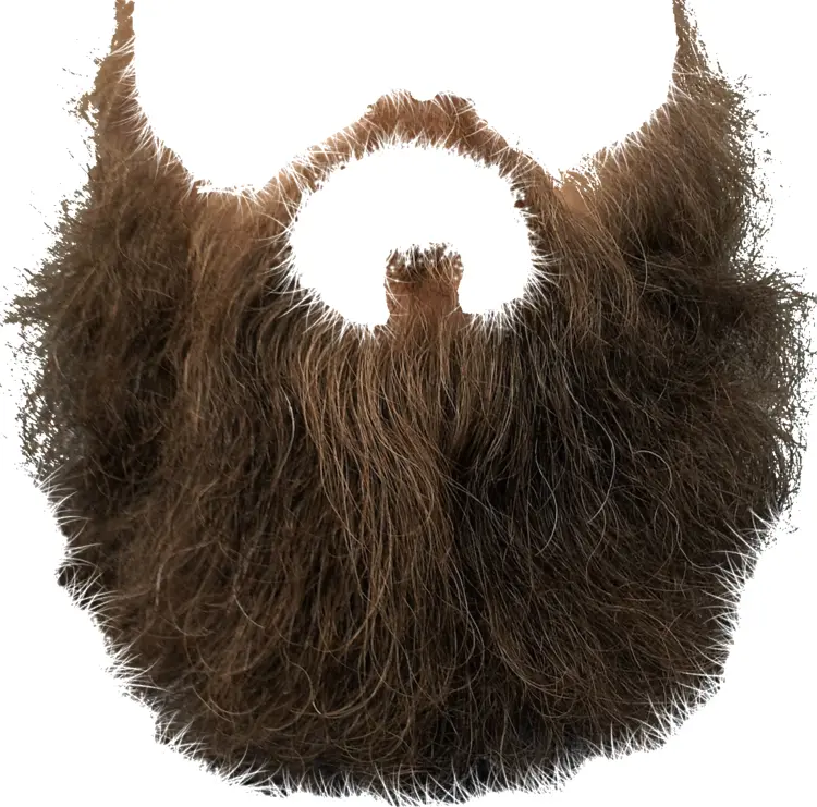 Brown Beard Accessory