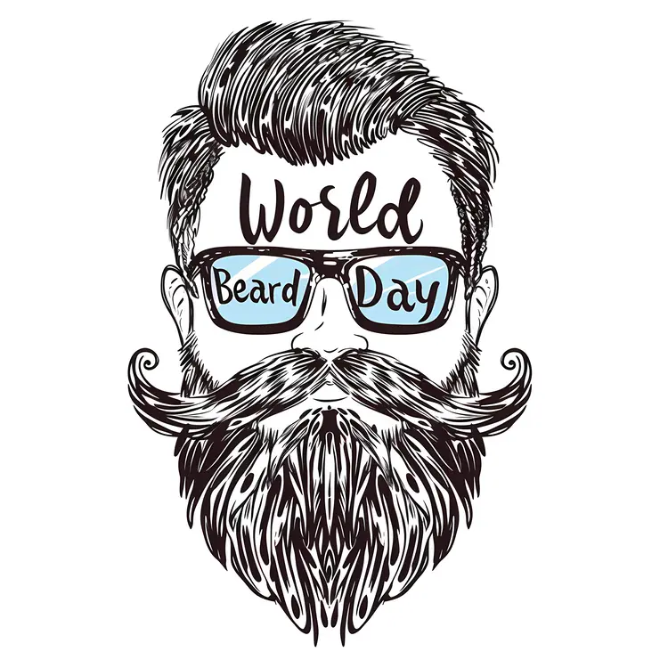 World Beard Day Graphic