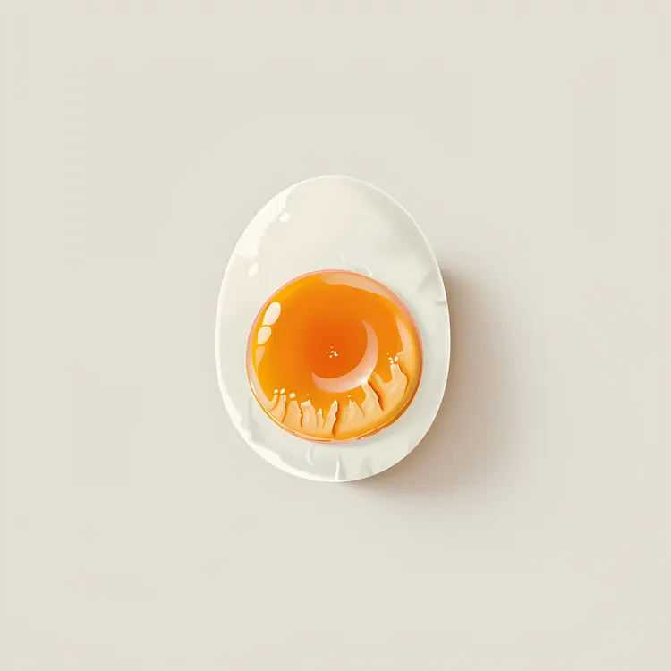 Single Egg with Yolk