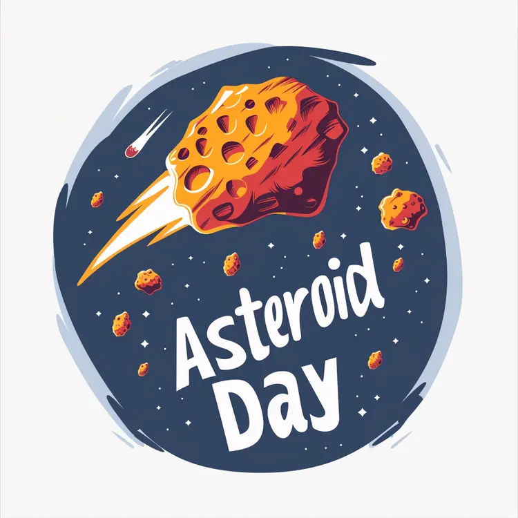 Asteroid Day Celebration with Space Theme