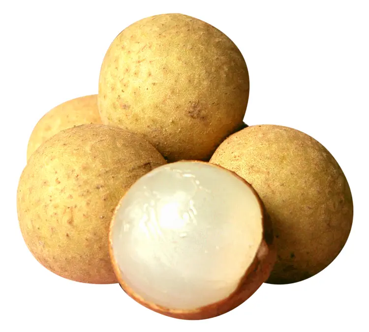 Peeled Longan Fruit