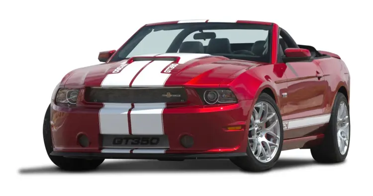 Red Convertible GT350 Car