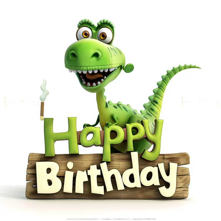 Green Dinosaur Birthday Celebration