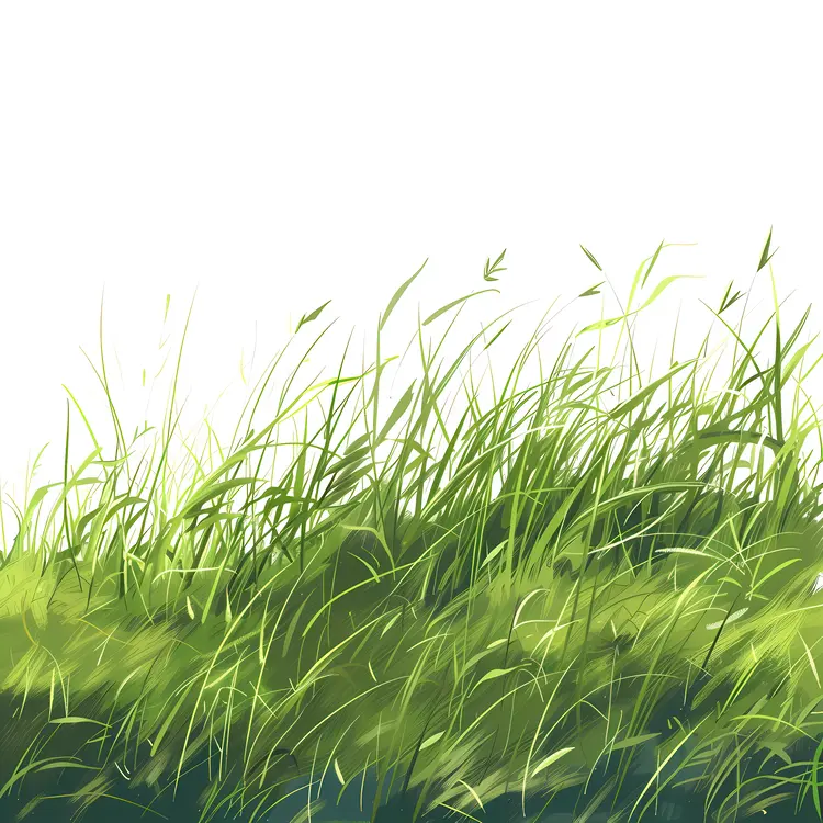 Fresh Green Grass Illustration