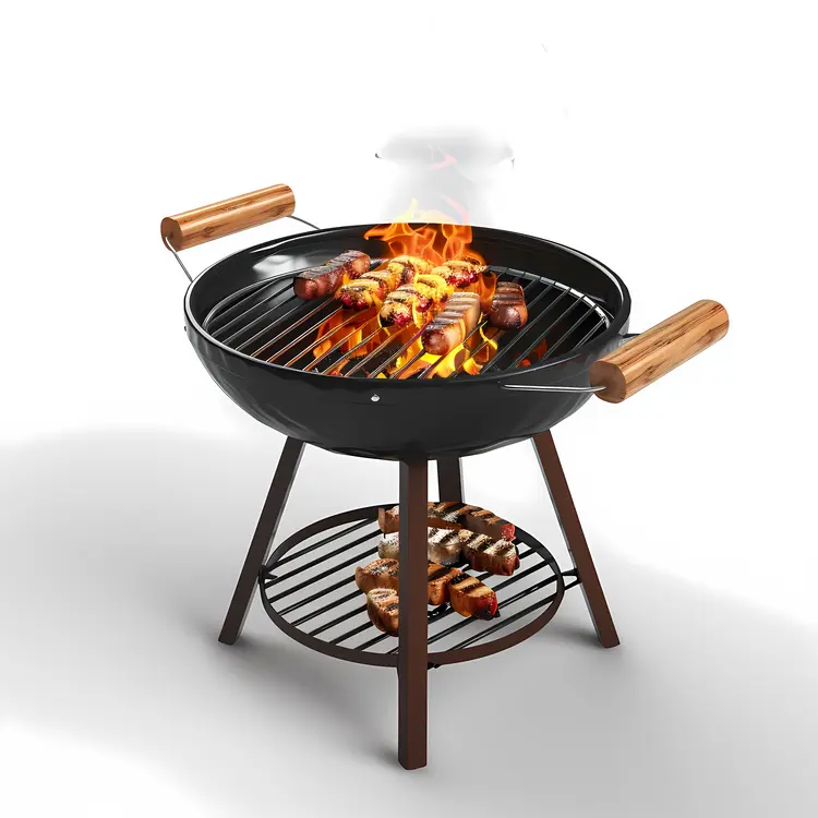 Outdoor Grill for Barbecue Cooking