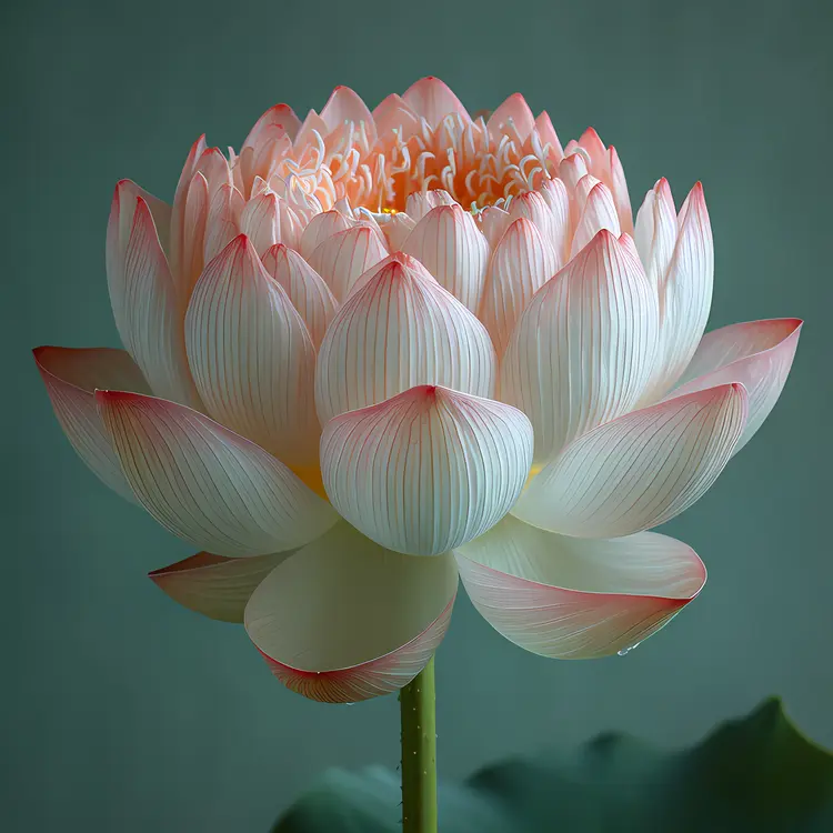Pink Lotus Flower in Natural Setting
