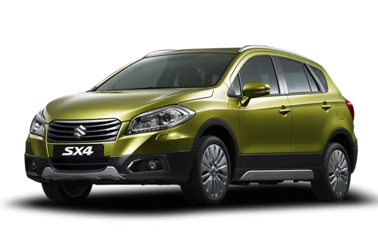 Green Suzuki SX4 for Family Travel