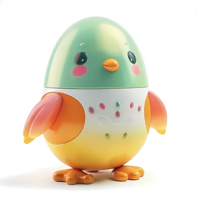 Colorful Decorative Bird Toy