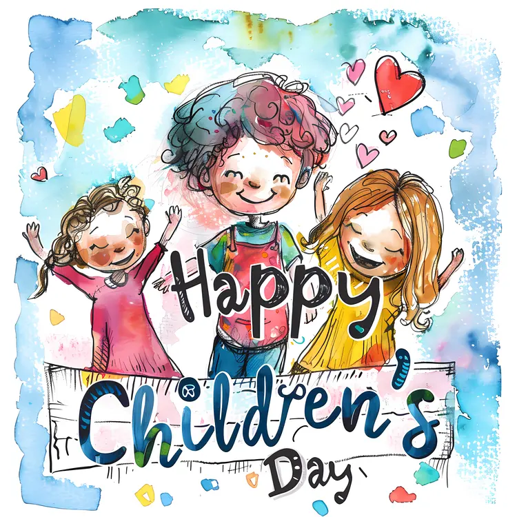 Happy Children's Day with Joyful Kids