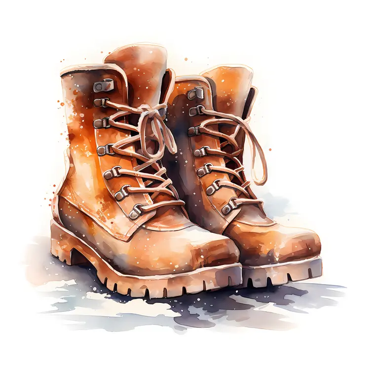Brown Leather Boots