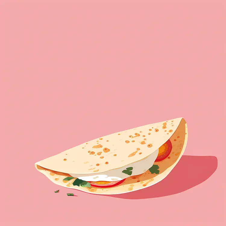 Stuffed Crepe with Vegetables