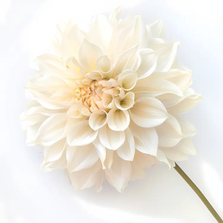 White Flower with Delicate Petals