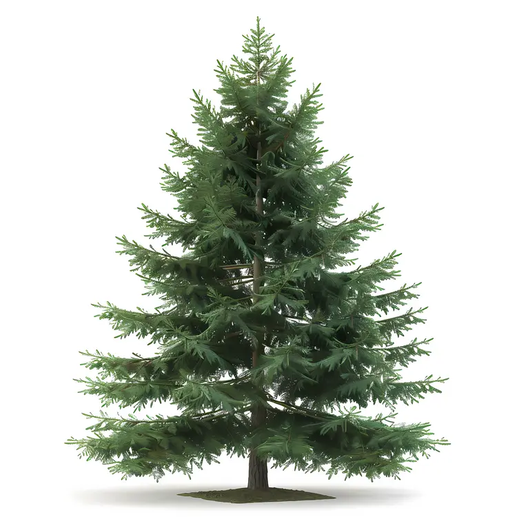 Green Pine Tree