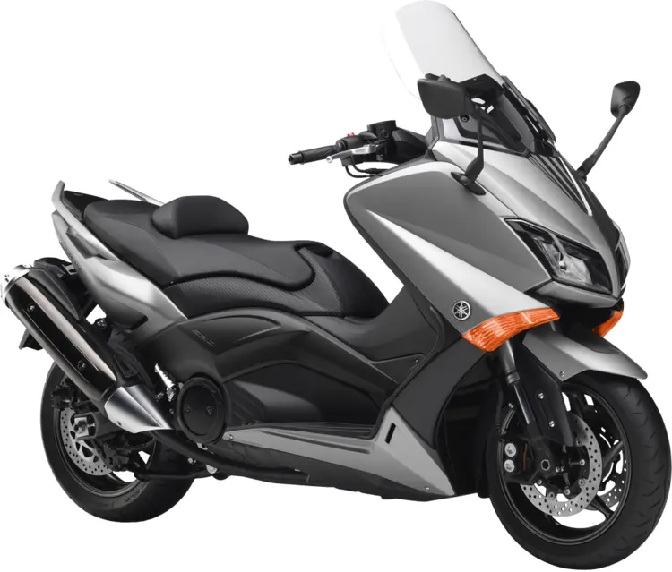 Silver Scooter for Urban Commuting