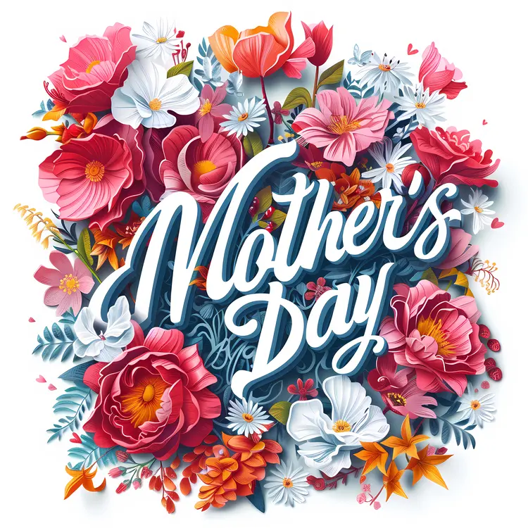 Mother's Day Celebration with Flowers