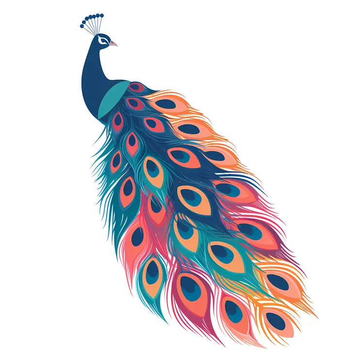 Colorful Peacock