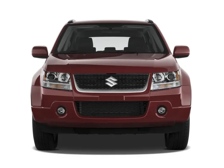 Red Suzuki SUV