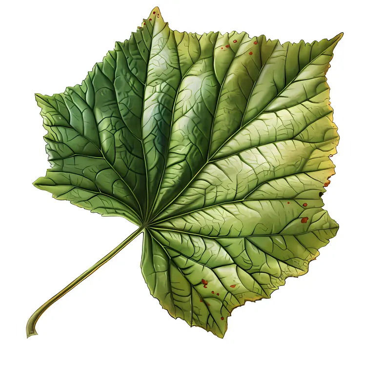 Realistic Green Leaf Illustration