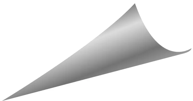Metallic Sheet Illustration