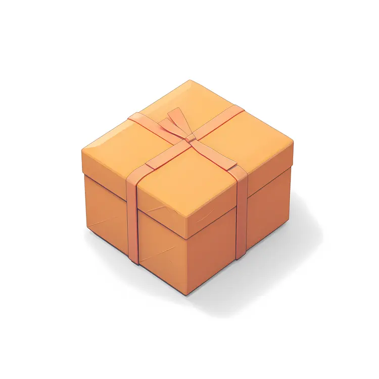 Gift Box with Ribbon