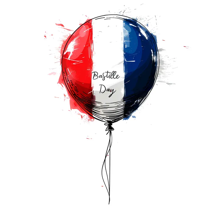 Bastille Day Balloon