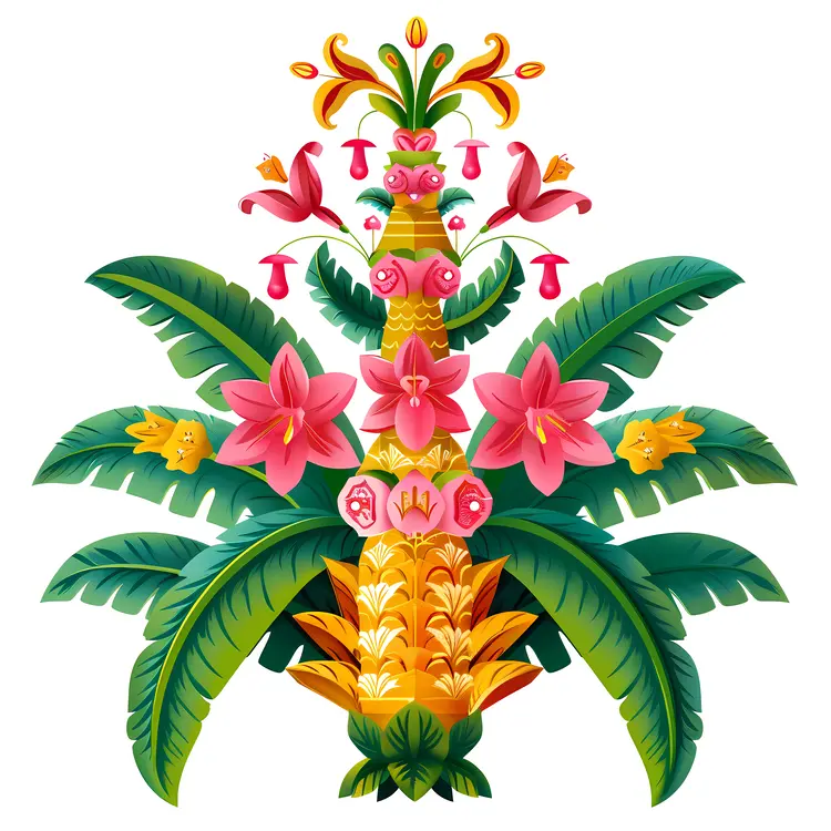 Colorful Floral Arrangement Decoration