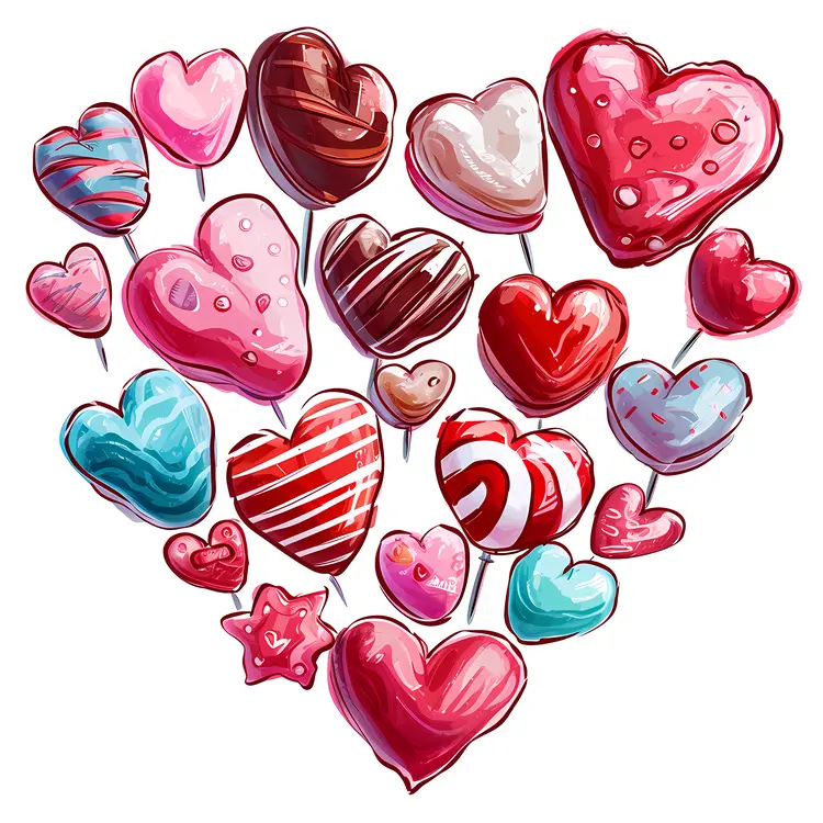 Heart-Shaped Candy