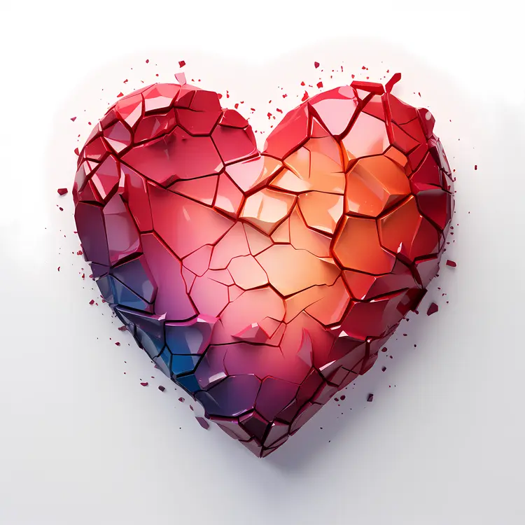 Cracked Heart Symbol